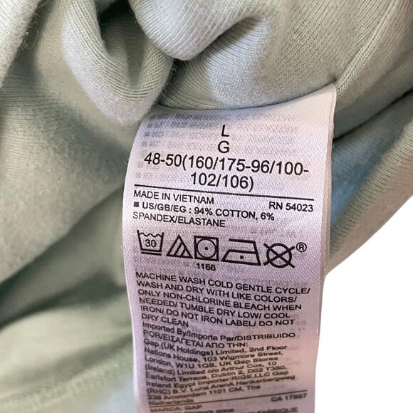 GAP Mint Green Cropped Tank L - Picture 3 of 5